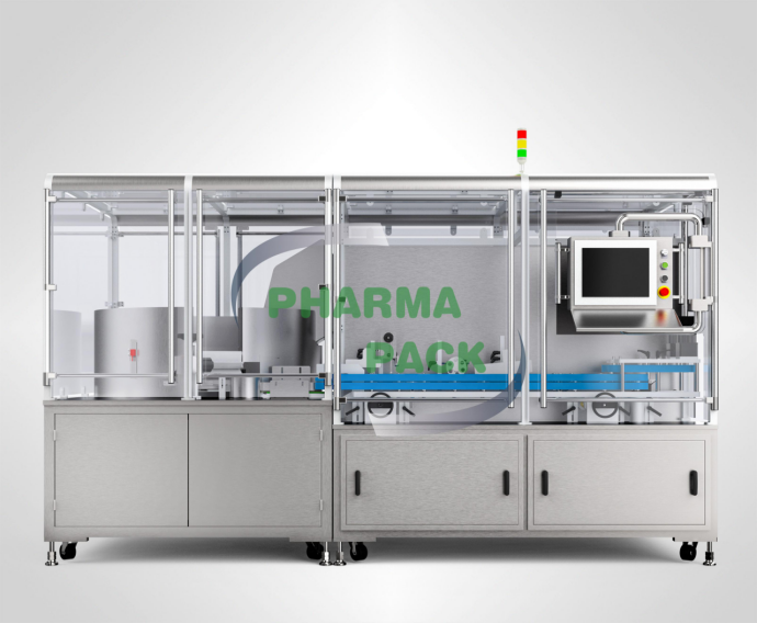 Pharmapack's Automatic Bottle Unscrambler in B2B Industries