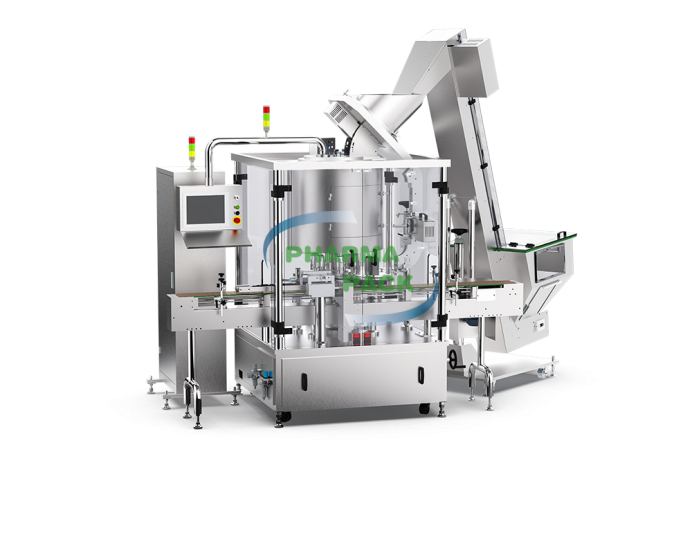 Sealing Excellence: Pharmapack's Rotary Capping Machine