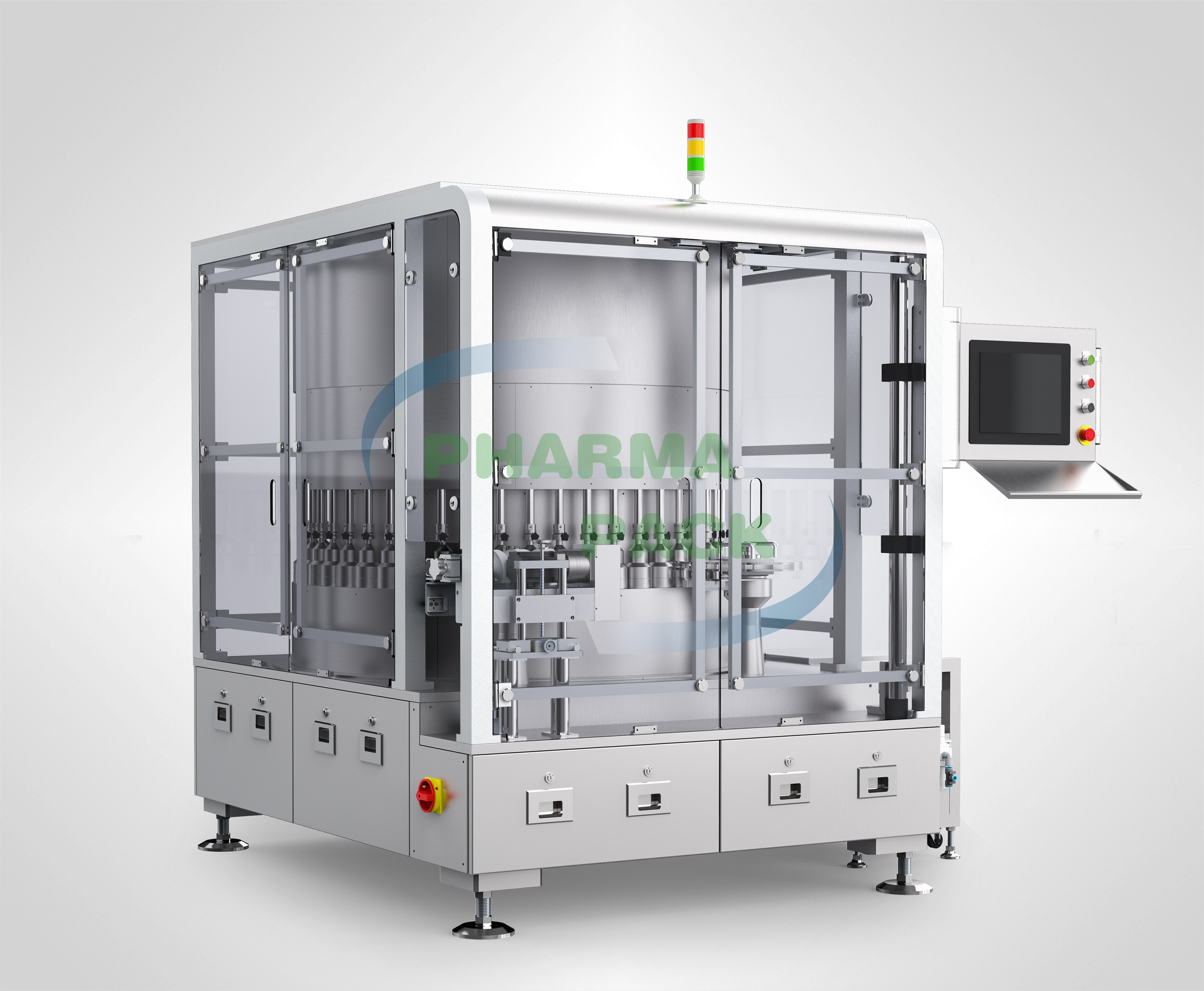 Optimize Your Production Line with the Pharmapack Monoblock Liquid Filling Machine