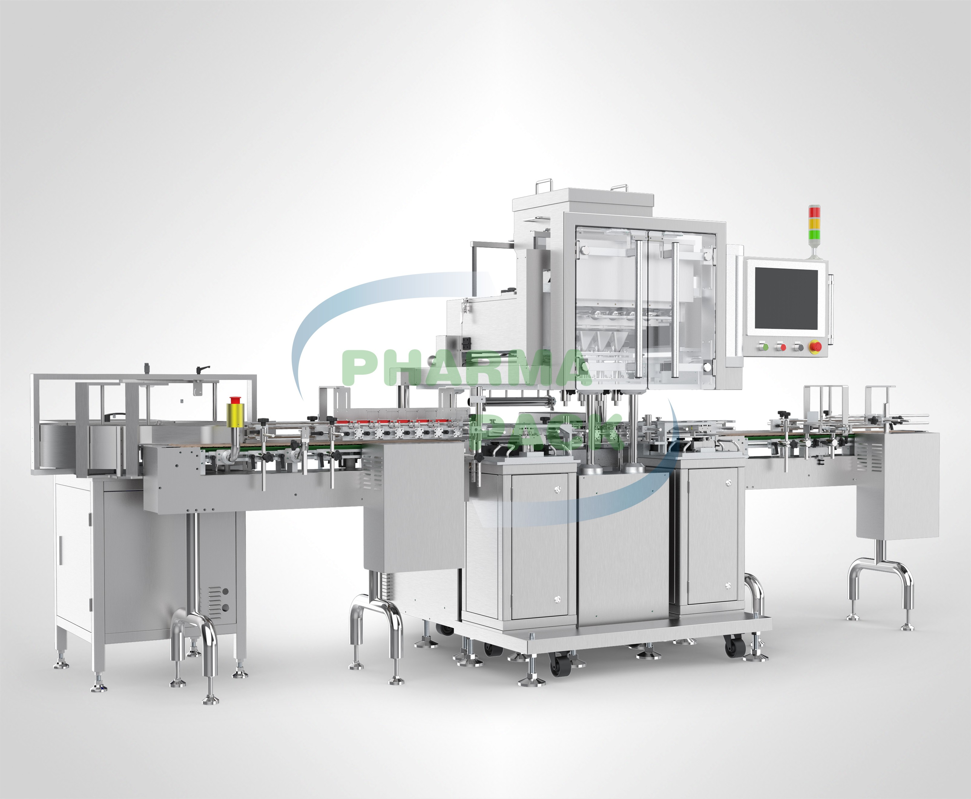 The Efficiency and Precision of Pharmapack's PFM-1006WR Monoblock Filling Machine