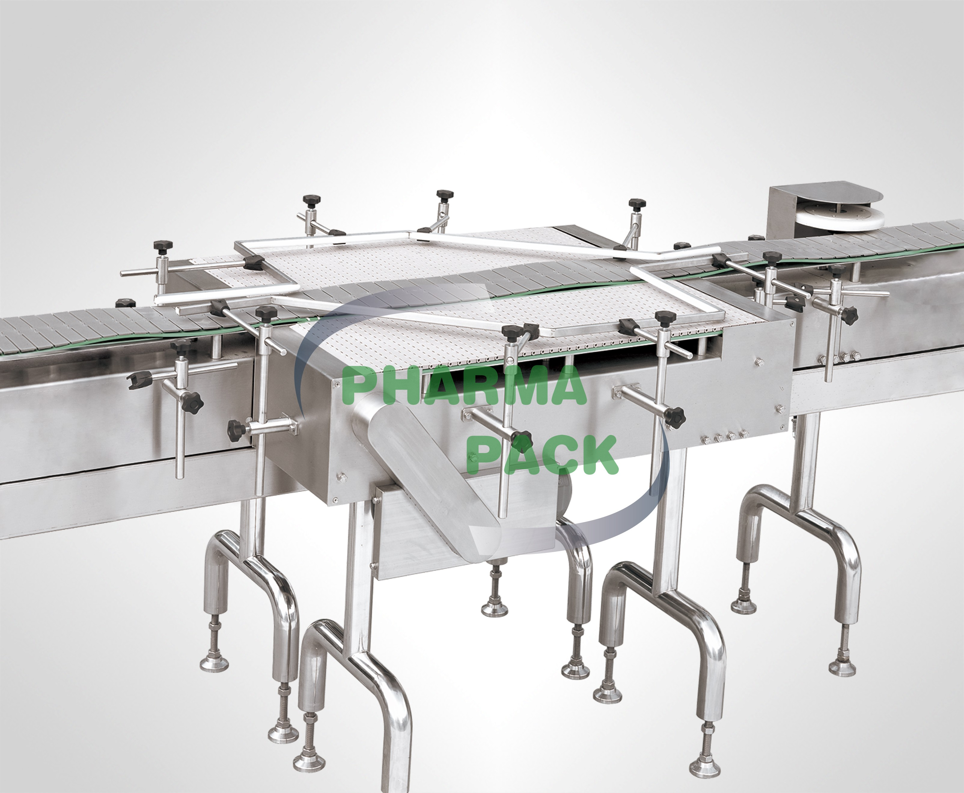 Utilising Pharmapack LFUC-1210 & 1810 Bi-Directional Conveyors to Optimise Intelligent Bottle Packaging Lines