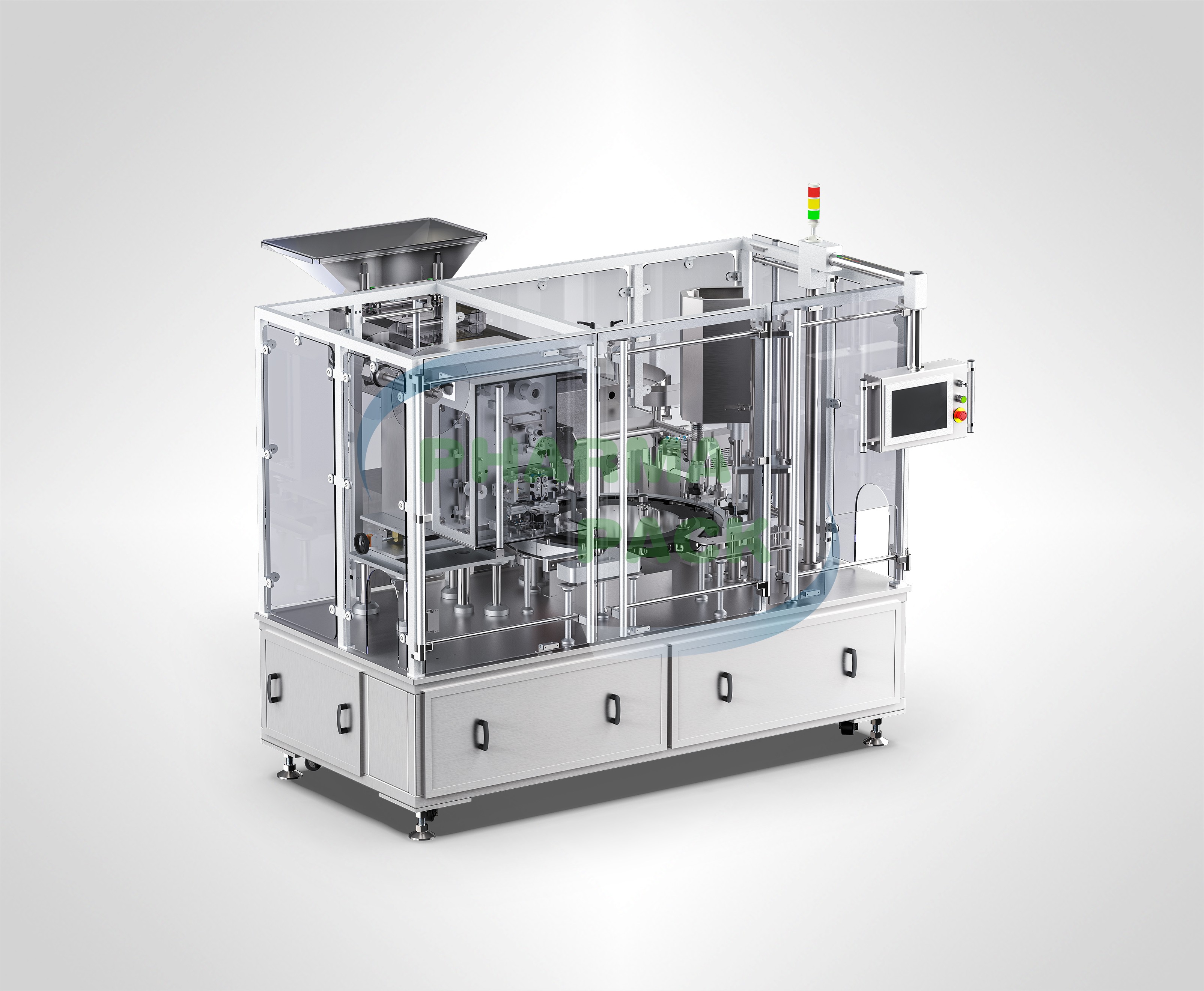 Моноблочная линия подсчета таблеток и капсул