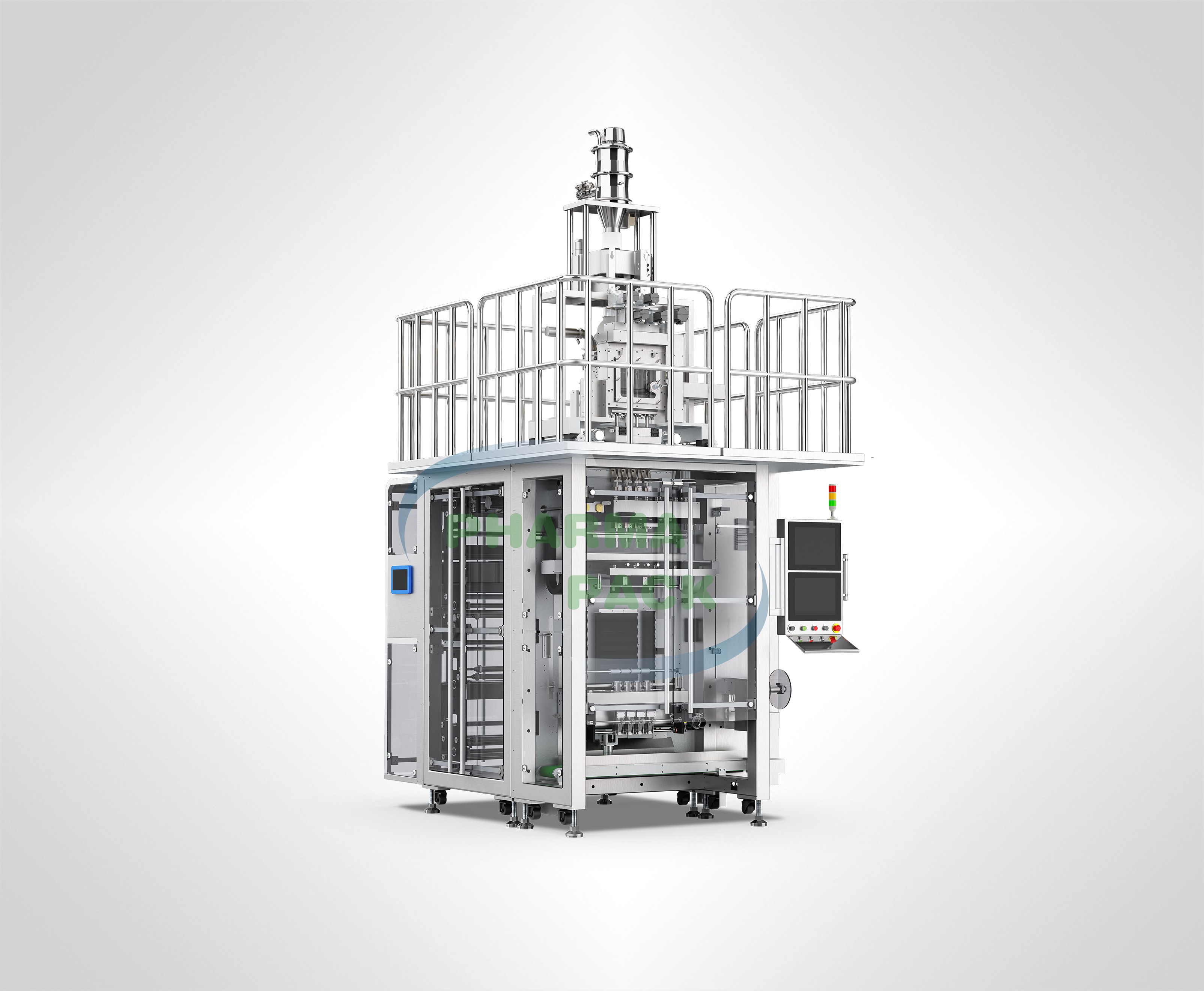 4-х рядная упаковочная машина с сервоуправлением