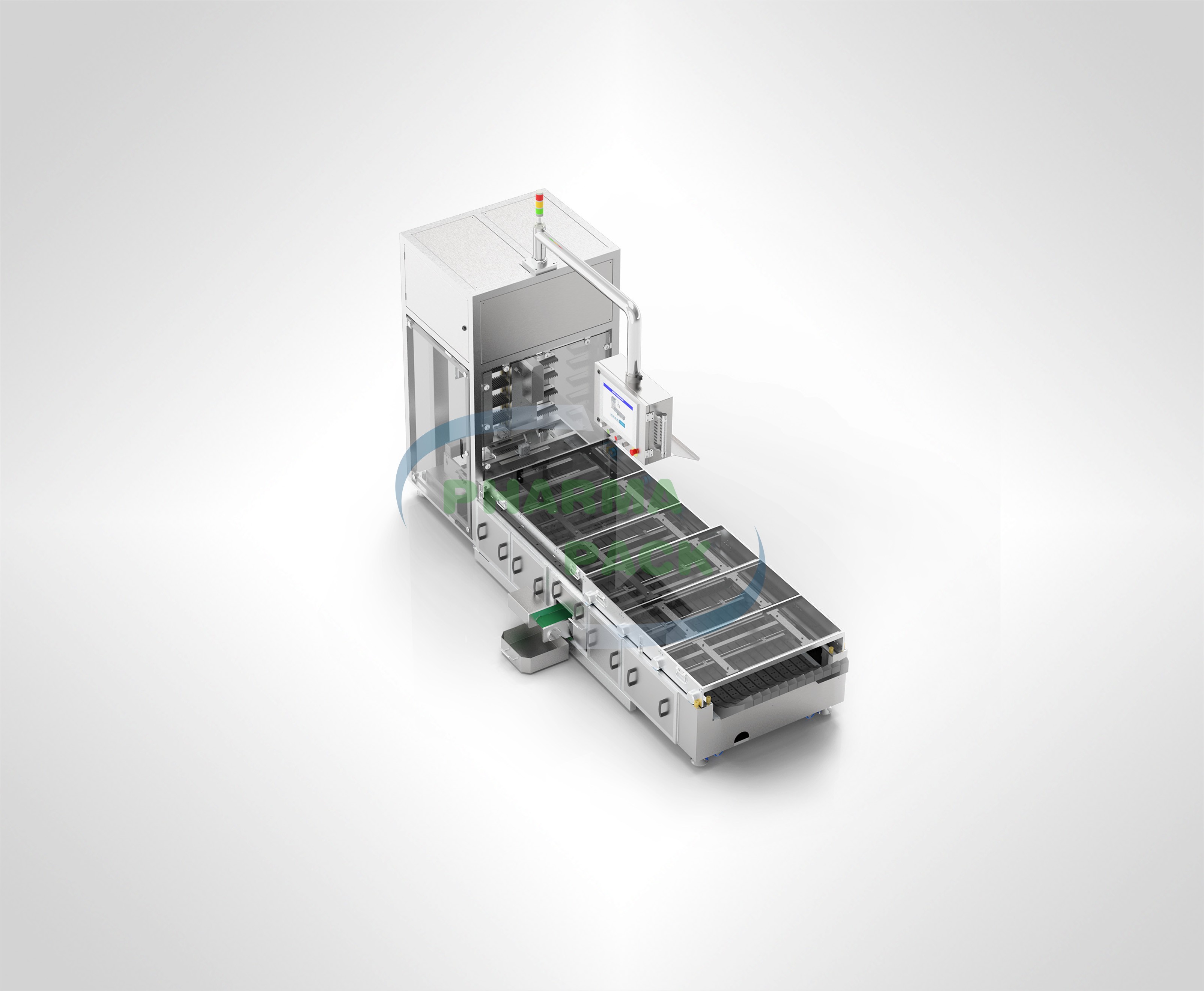 10-рядное устройство для взвешивания