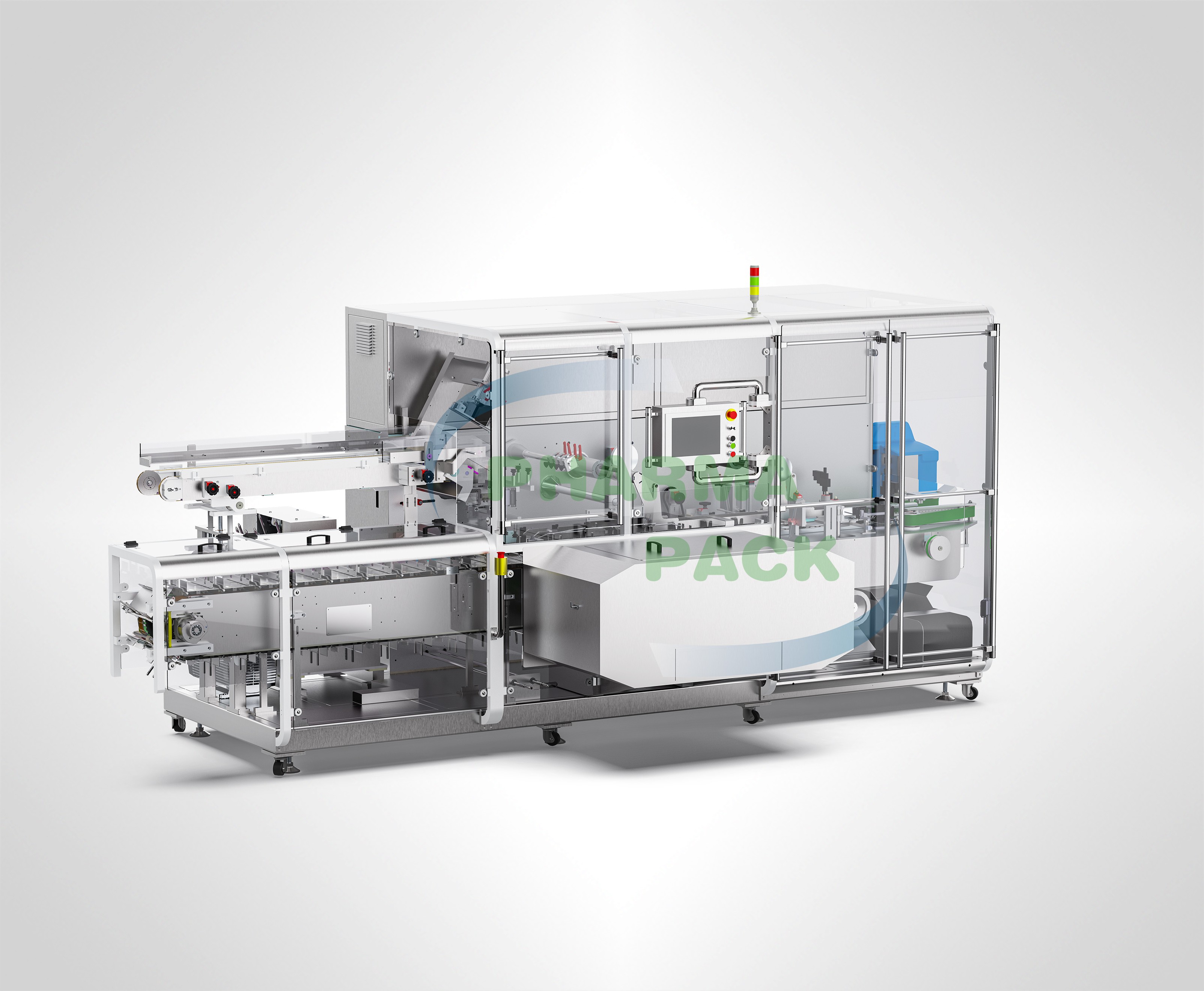 Горизонтальная картонажная машина непрерывного действия