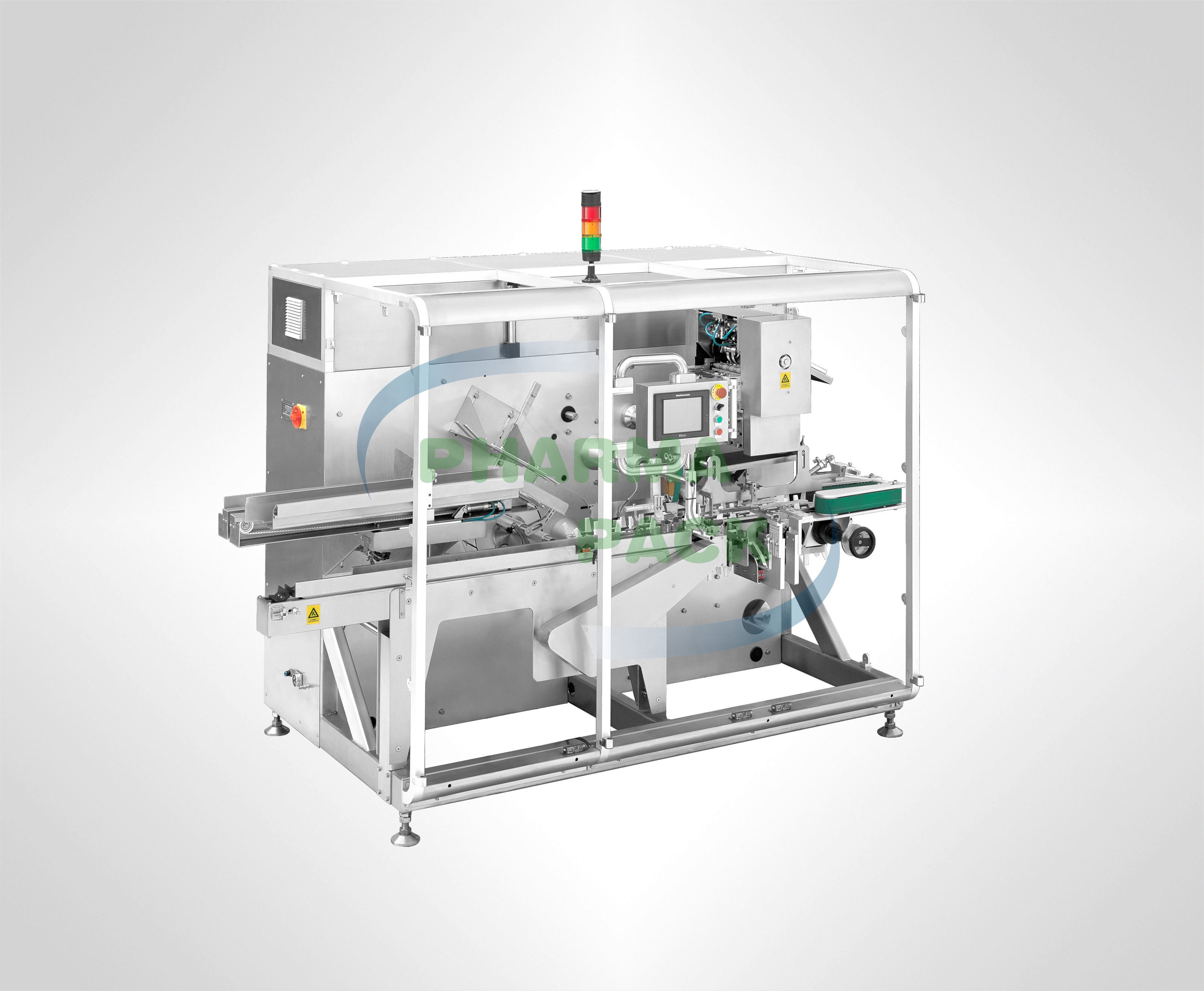 Горизонтальная картонажная машина c прерывистым действием