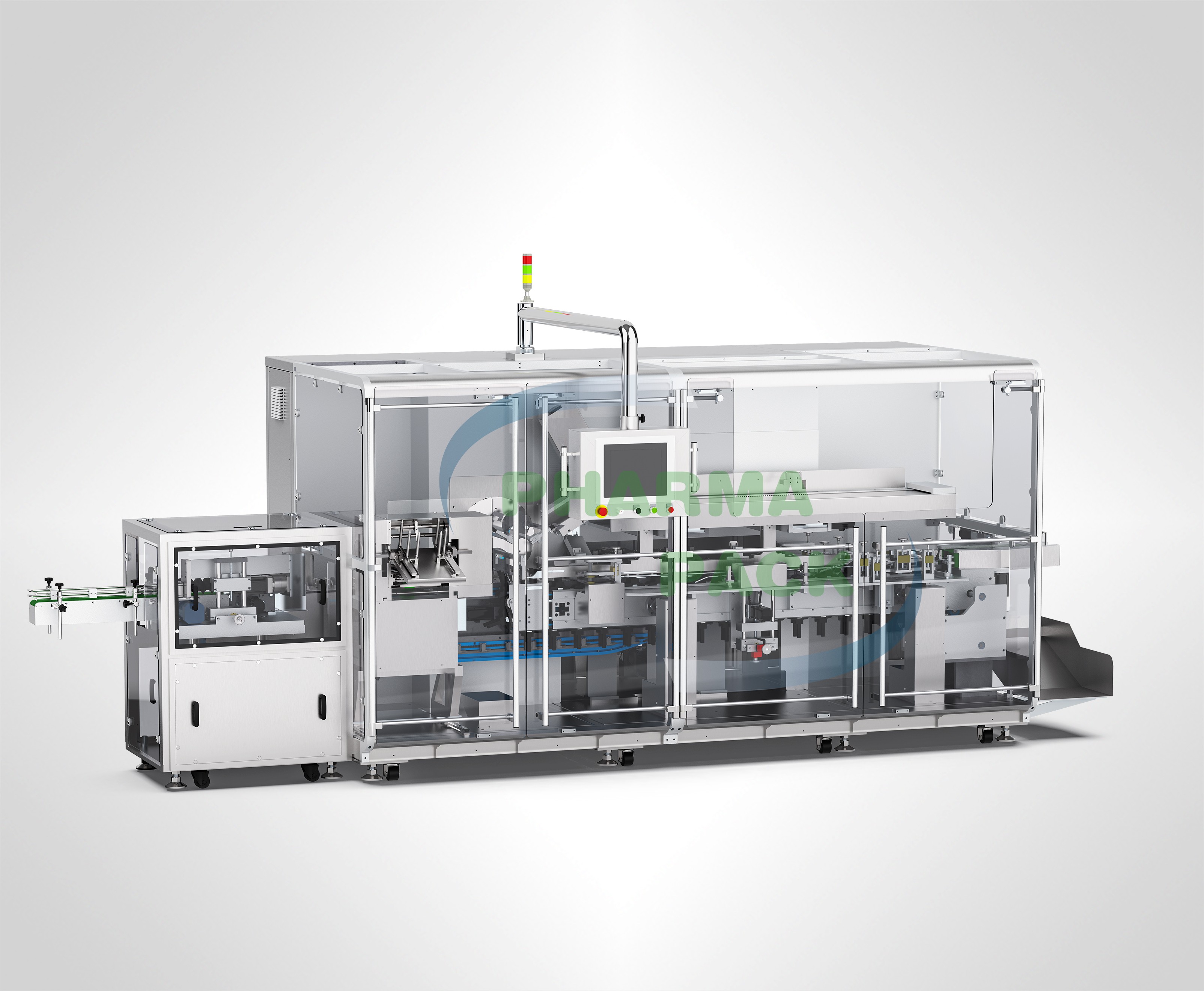 Горизонтальная картонажная машина непрерывного действия