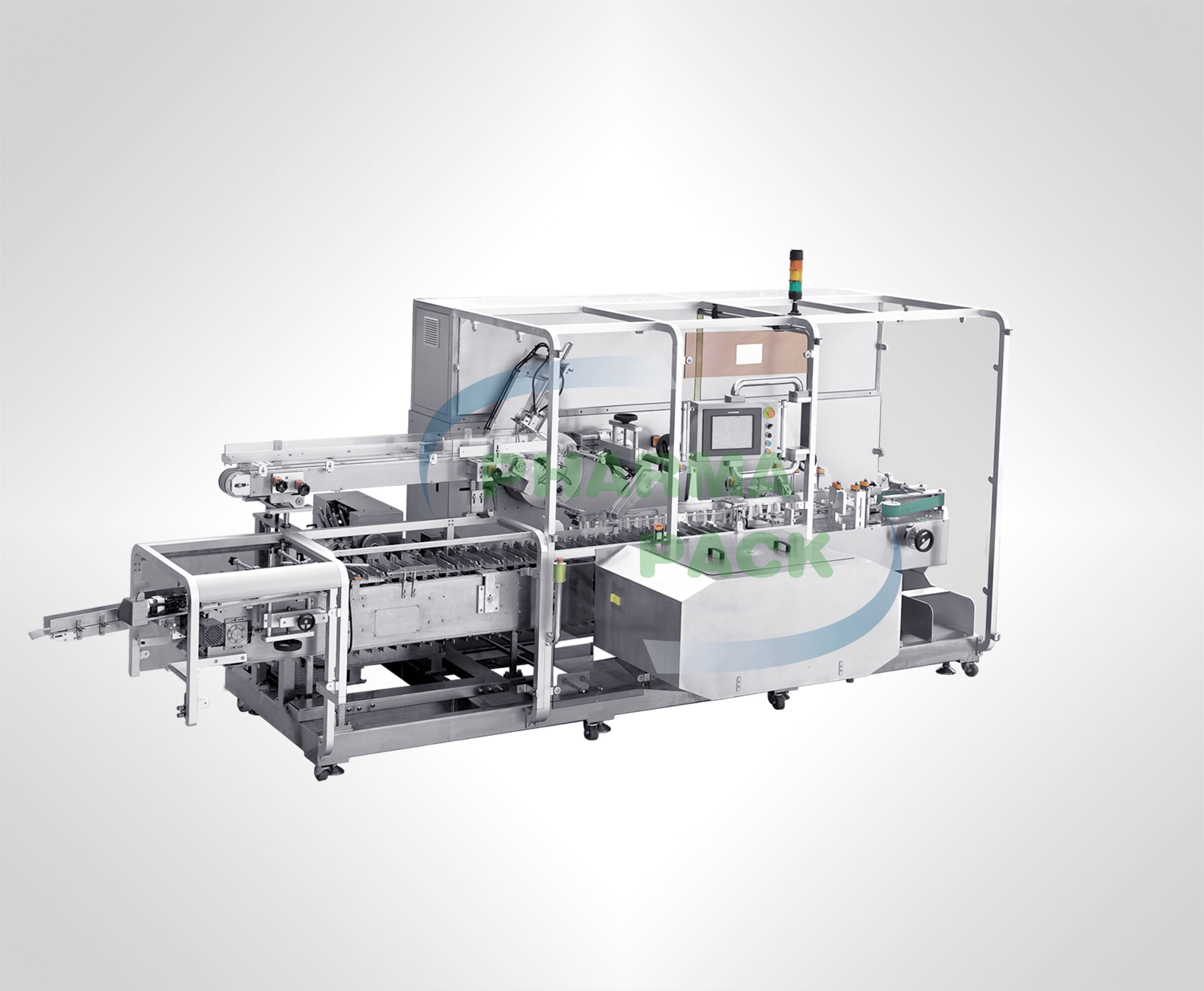 Горизонтальная картонажная машина непрерывного действия