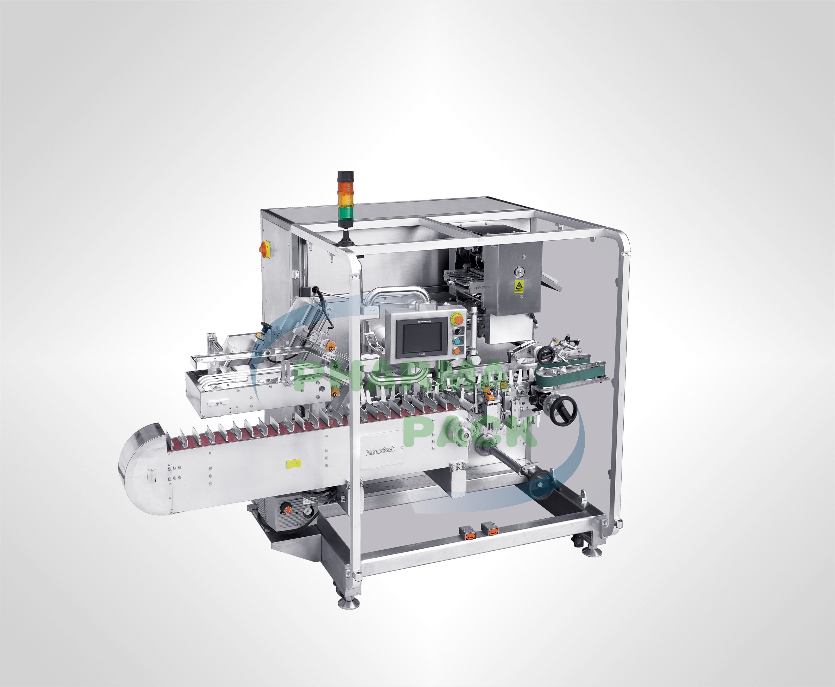 Горизонтальная картонажная машина периодического действия