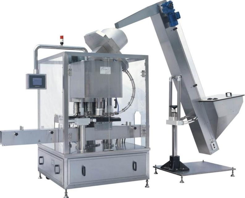 Rotary capping machine ALFCR-2510M-01 (servo capping) Rotary capping machine ALFCR-2510M-01 (servo capping)