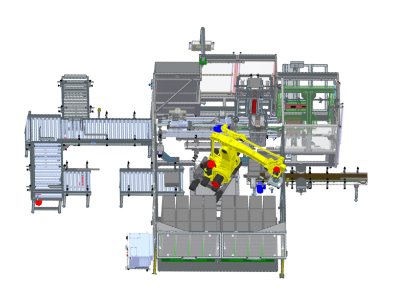 Case Packers and Palletizing Machine Case Packers and Palletizing Machine
