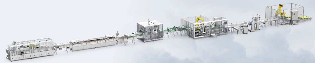 Back-end intelligent packaging line Back-end intelligent packaging line