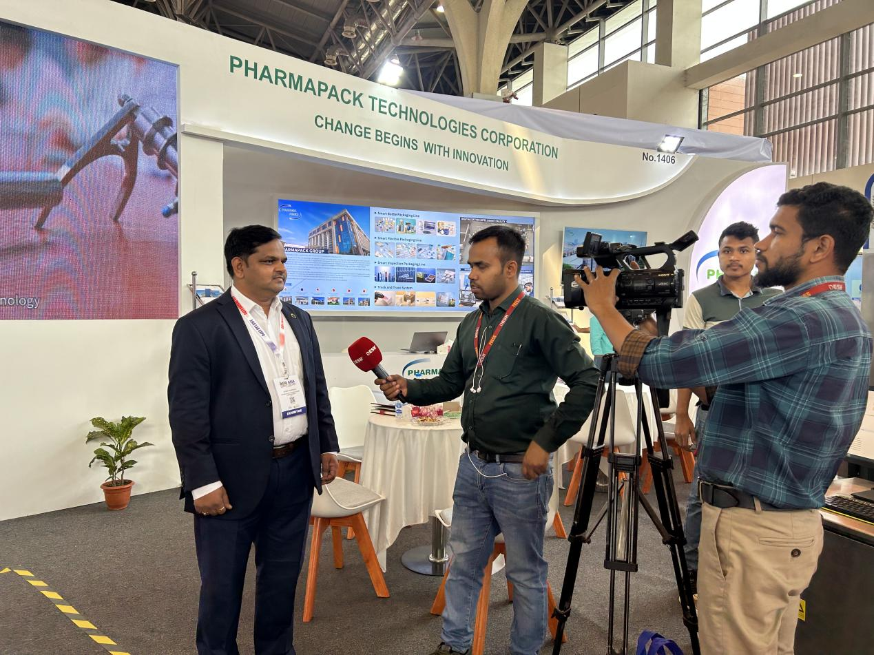 Pharmapack was invited to attend the 16th International Pharmaceutical Manufacturing Industry Exhibition Pharmapack was invited to attend the 16th International Pharmaceutical Manufacturing Industry Exhibition